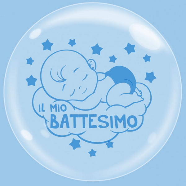 BUBBLE IL MIO BATTESIMO 18”